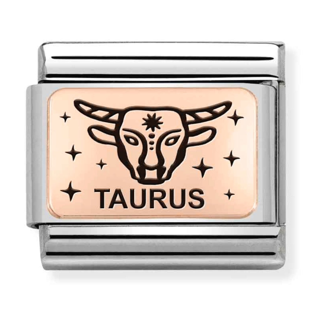Nomination Rose Gold Taurus Charm