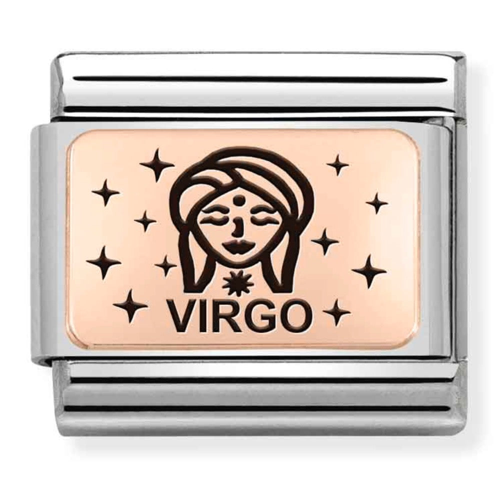 Nomination Rose Gold Virgo Charm