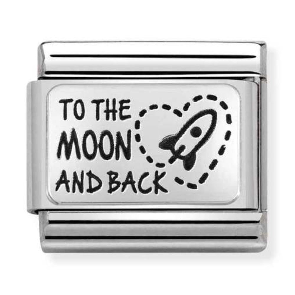Silvershine "To The Moon And Back" Charm