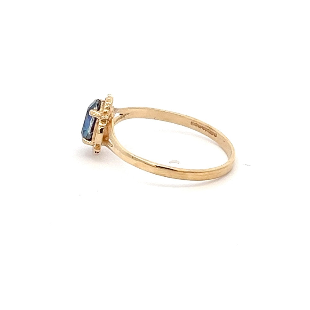 9ct Yellow Gold Mystic Topaz Ring N.V. £180