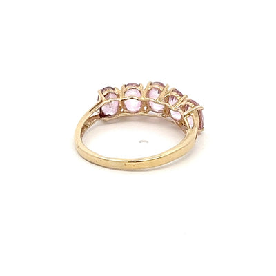 9ct Yellow Gold Pink Tourmaline Ring N.V. £250