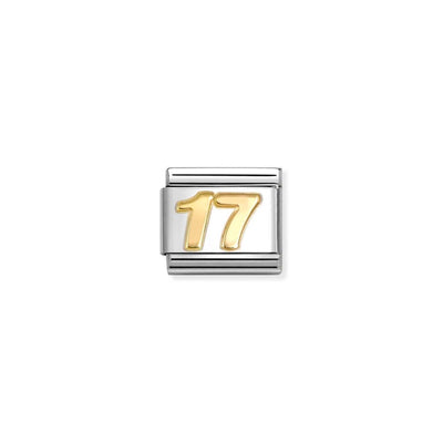 Classic Gold 17 Charm