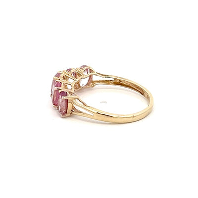 9ct Yellow Gold Pink Tourmaline Ring N.V. £250