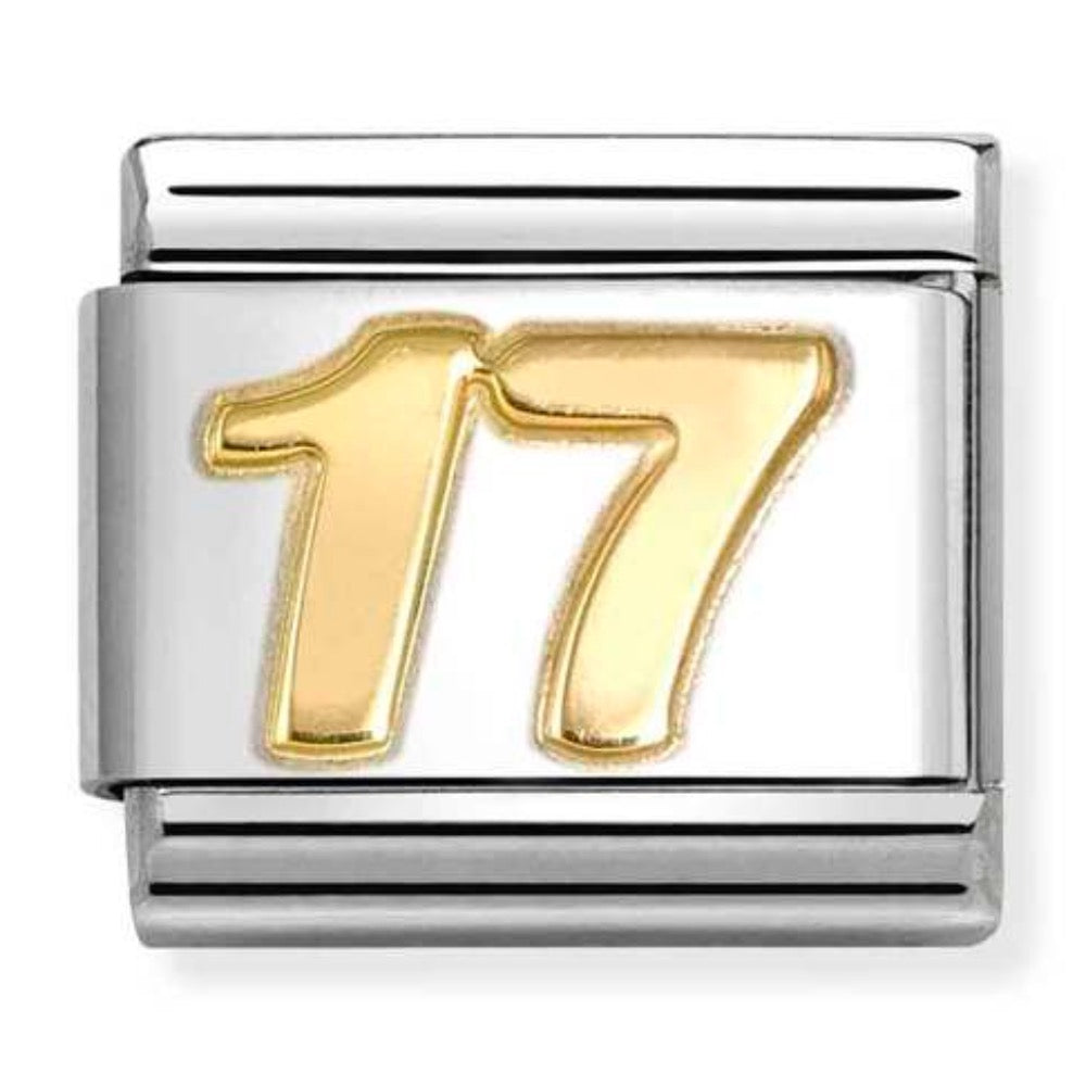 Classic Gold 17 Charm