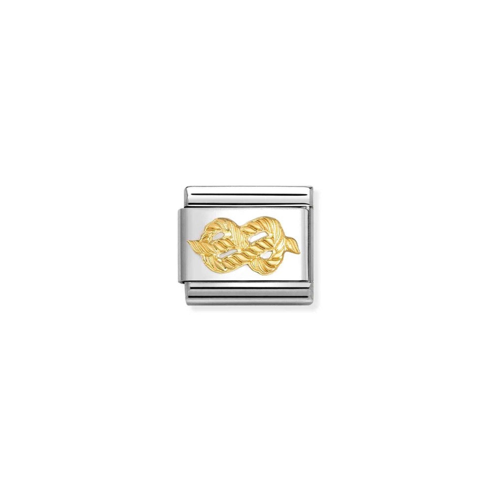 Classic Gold Infinity knot Charm