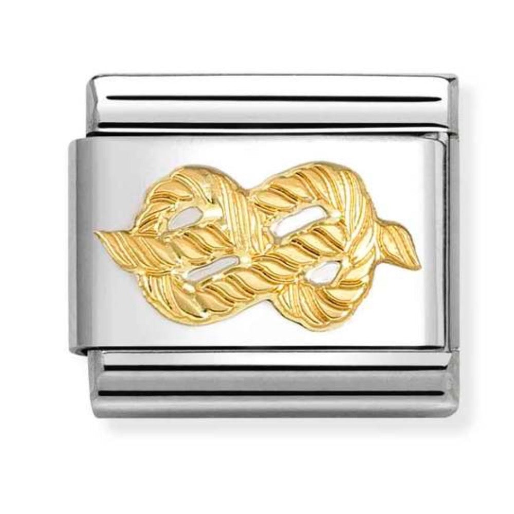 Classic Gold Infinity knot Charm