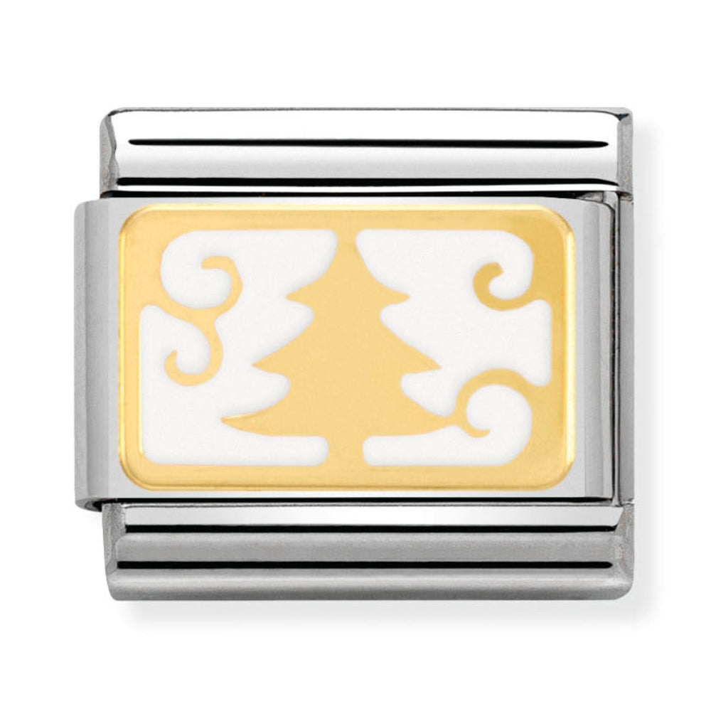 Nomination Gold Enamel Tree Charm