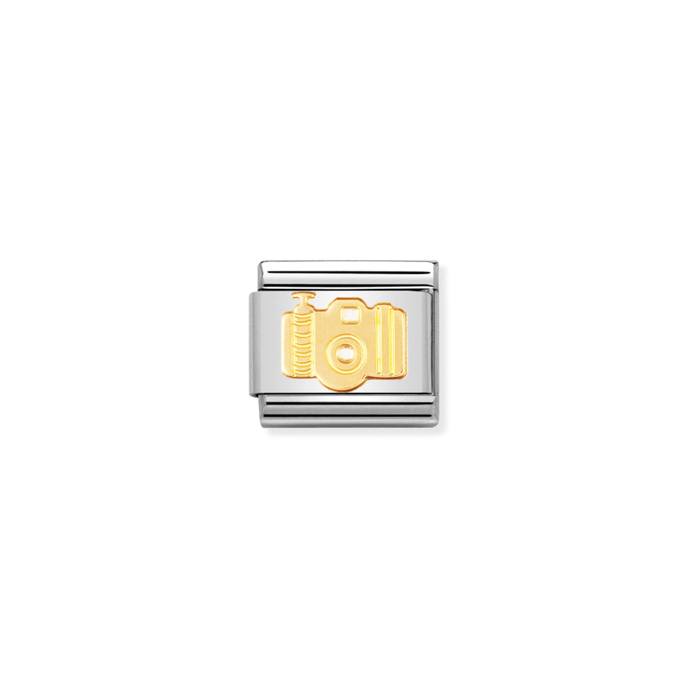 Nomination Gold Camera Charm