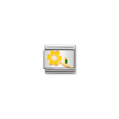 Nomination Gold And Yellow Stemmed Flower