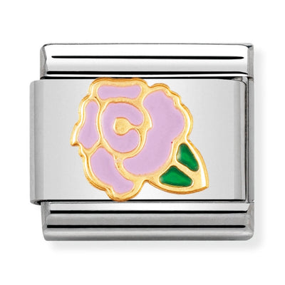 Nomination Gold & Pink Rose