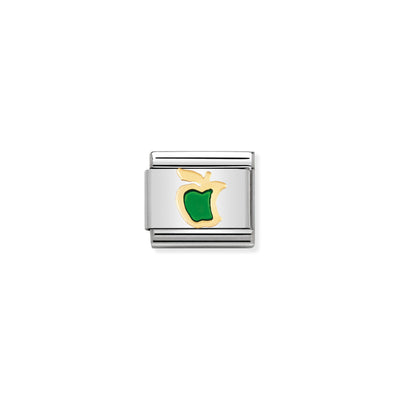 Nomination Green Apple Charm
