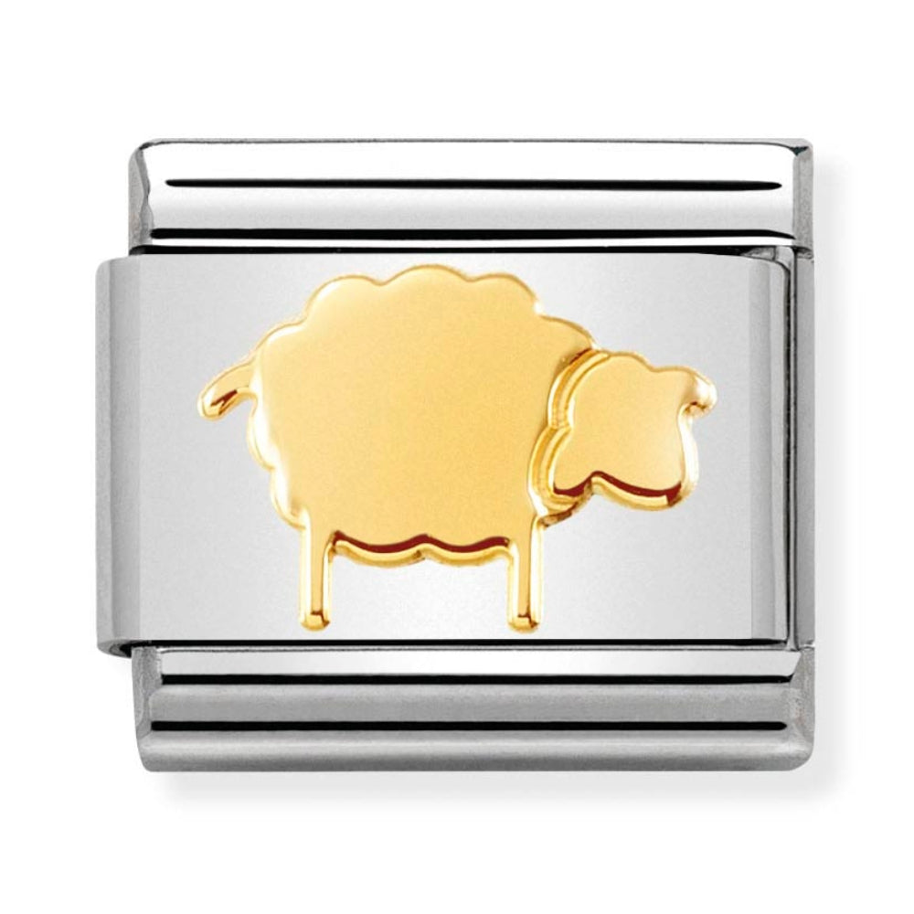 Nomination Gold Sheep Charm