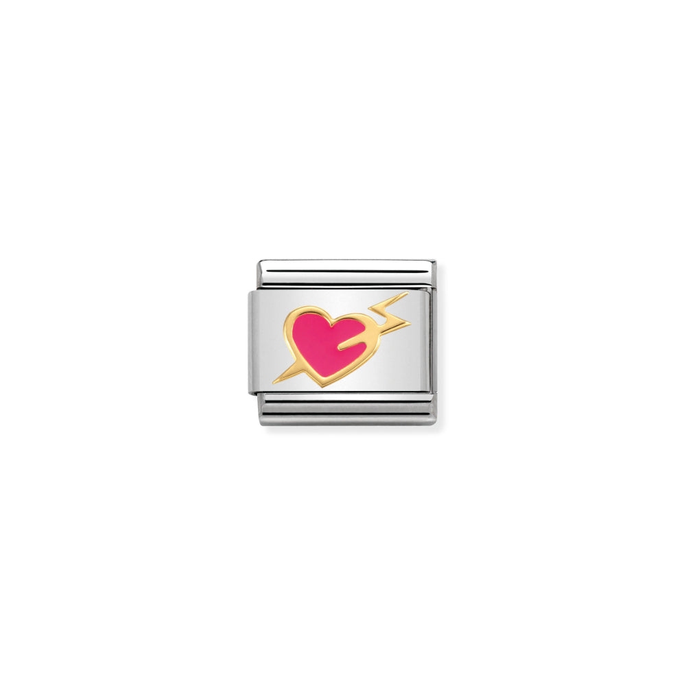 Nomination Pink Lightning Charm