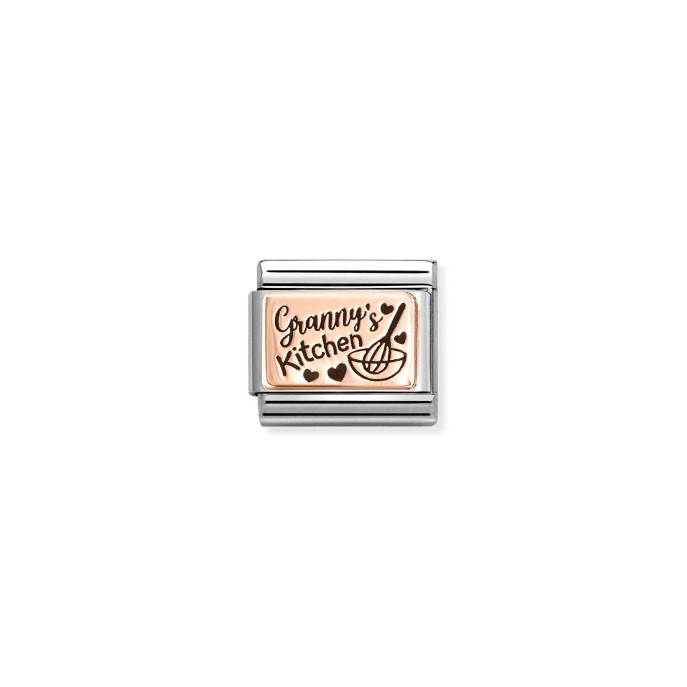 Classic Rose Gold Granny's Kitchen Charm