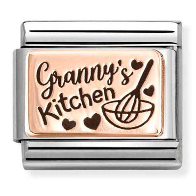 Classic Rose Gold Granny's Kitchen Charm