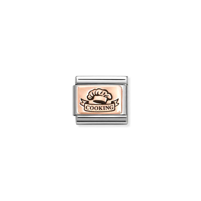 Classic Rose Gold Cooking Charm