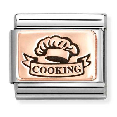 Classic Rose Gold Cooking Charm