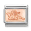 Nomination 9ct Rose Plate Angel of Infinity Charm