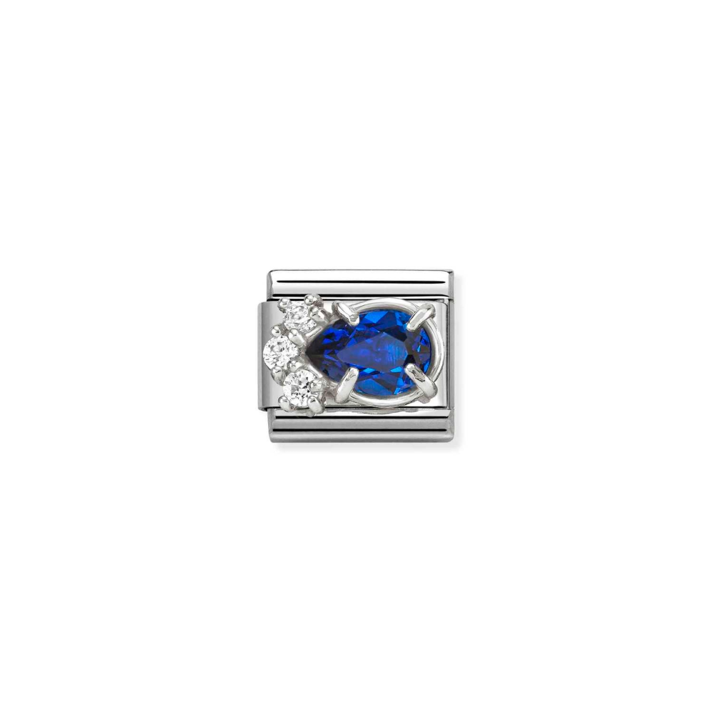 Nomination Blue Stone CZ Charm