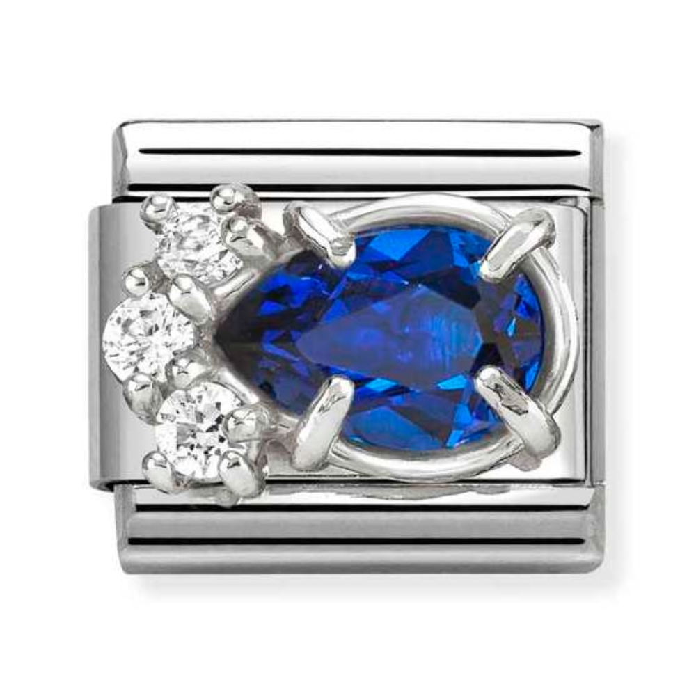 Nomination Blue Stone CZ Charm