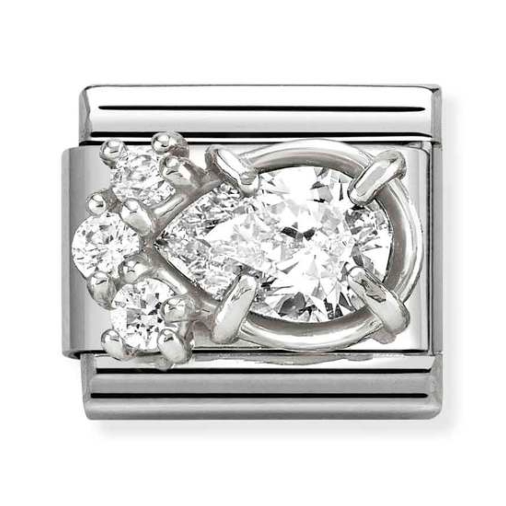 Nomination Stone CZ Charm