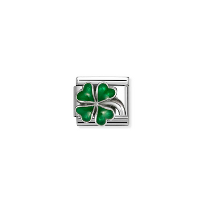Nomination Green Clover Charm