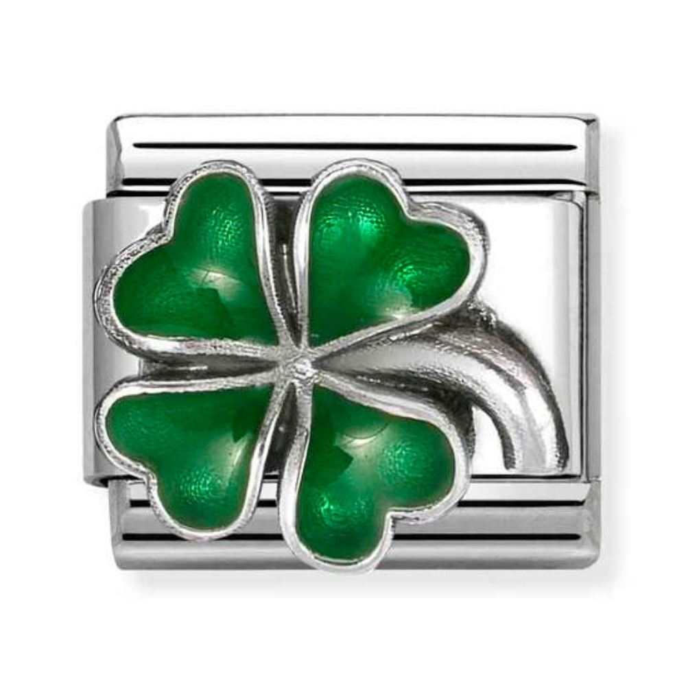 Nomination Green Clover Charm