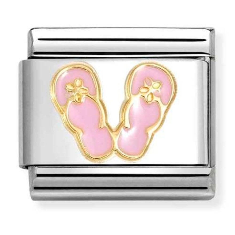 Composable Pink Flip Flops Charm