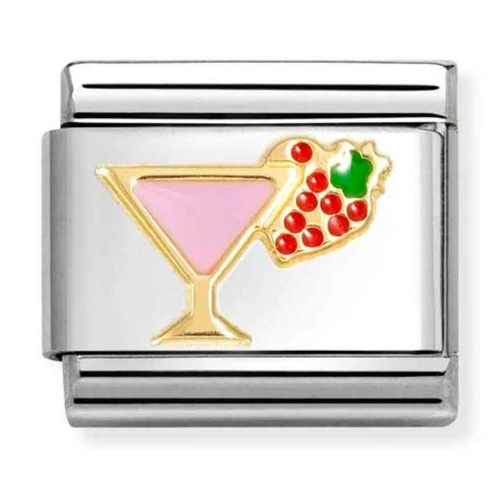 Composable Pink Cocktail Charm
