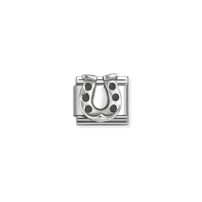 Nomination Silvershine Horseshoe Charm