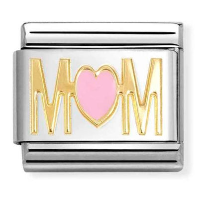 Composable Pink Mum Charm