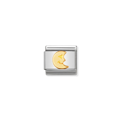 Nomination Gold Moon Charm