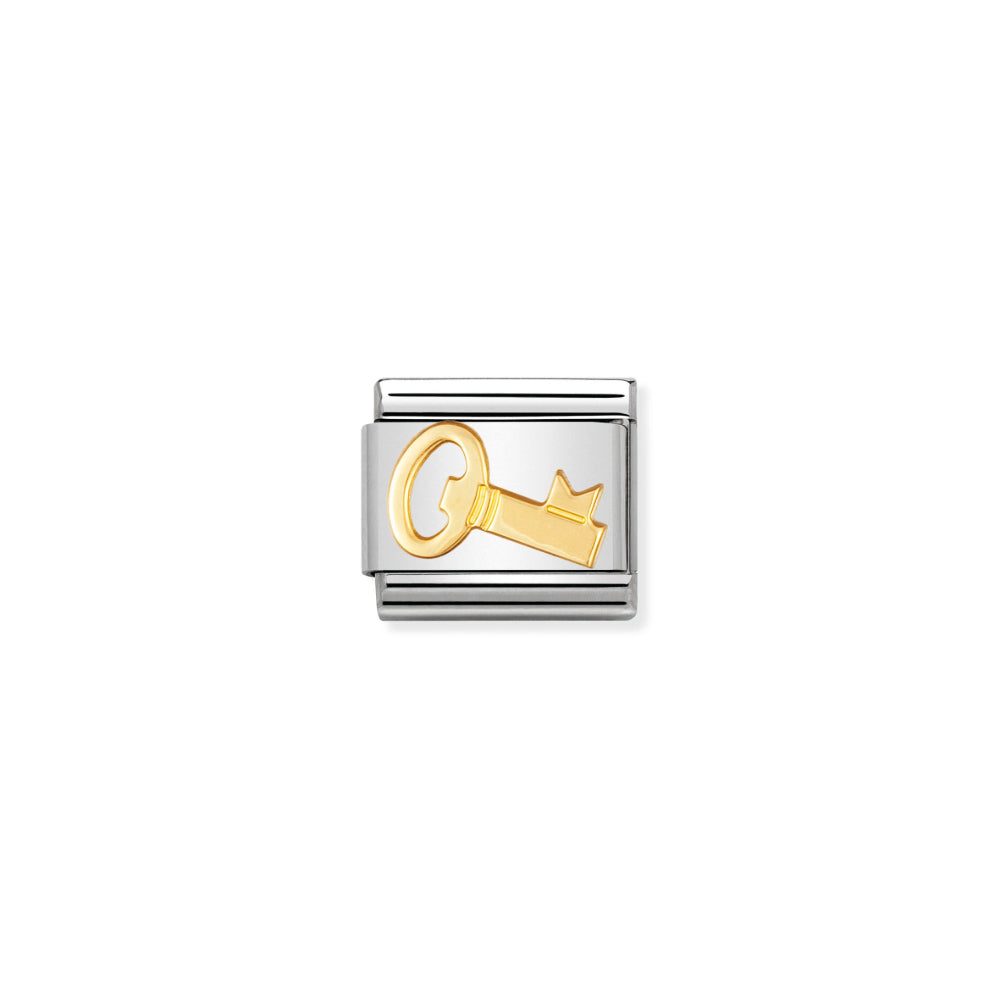 Nomination Gold Key Charm