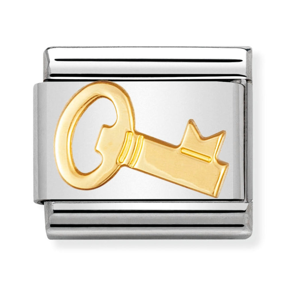 Nomination Gold Key Charm