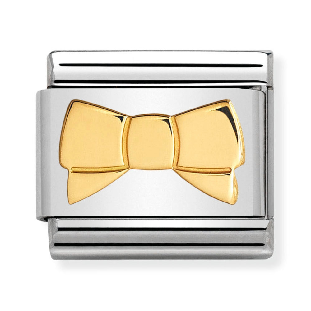 Nomination Gold Bow Charm