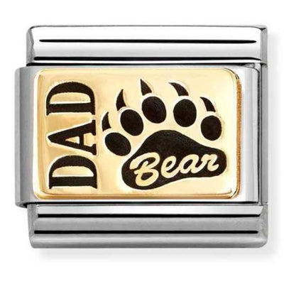 Composable Dad Bear Charm