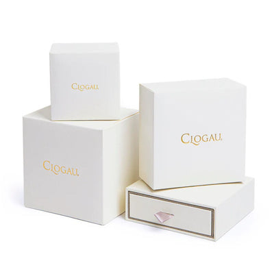 Clogau Always In My Heart – Ciondolo Standard In Argento Con Topazio Bianco – Oro Gallese