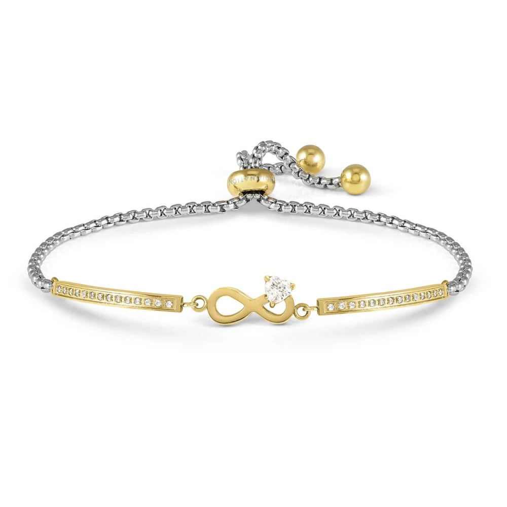 Gold Plated CZ Infinity Milleluci Bracelet