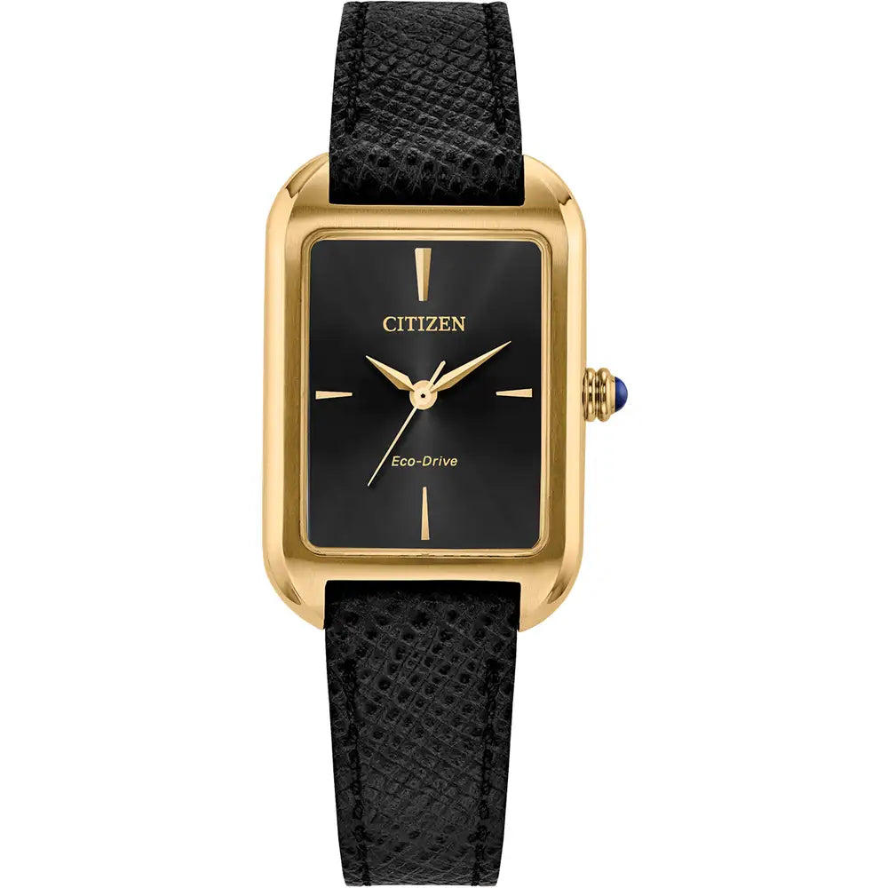 Citizen Ladies' Classic Black Strap