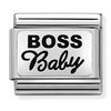Classic Silvershine Boss Baby Charm