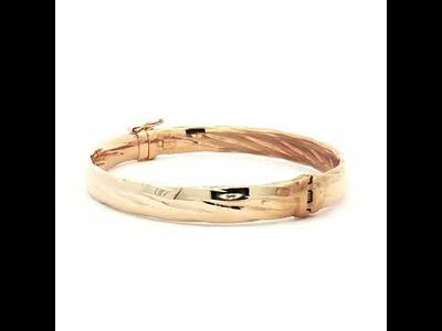 9ct Yellow Gold Bangle N.V. £900