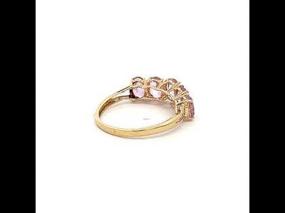 9ct Yellow Gold Pink Tourmaline Ring N.V. £250