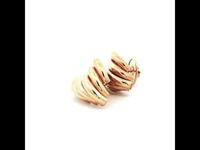 9ct Yellow Gold Earrings N.V. £700