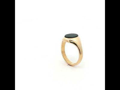 18ct Gold Bloodstone Signet Ring N.V. £1600