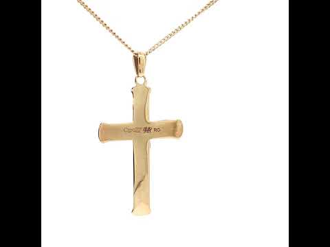 9ct Gold Clogau Tree Of Life Cross & Chain N.V. £950