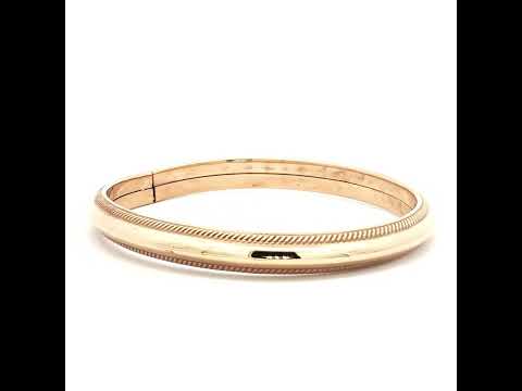 9ct Yellow Gold Bangle N.V. £800