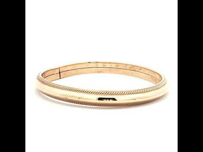 9ct Yellow Gold Bangle N.V. £800