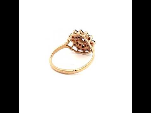 9ct Gold Garnet Ring N.V. £300
