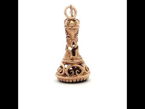 9ct Yellow Gold King Chess Piece N.V. £680