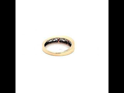 9ct Yellow Gold Diamond Band N.V. £1300